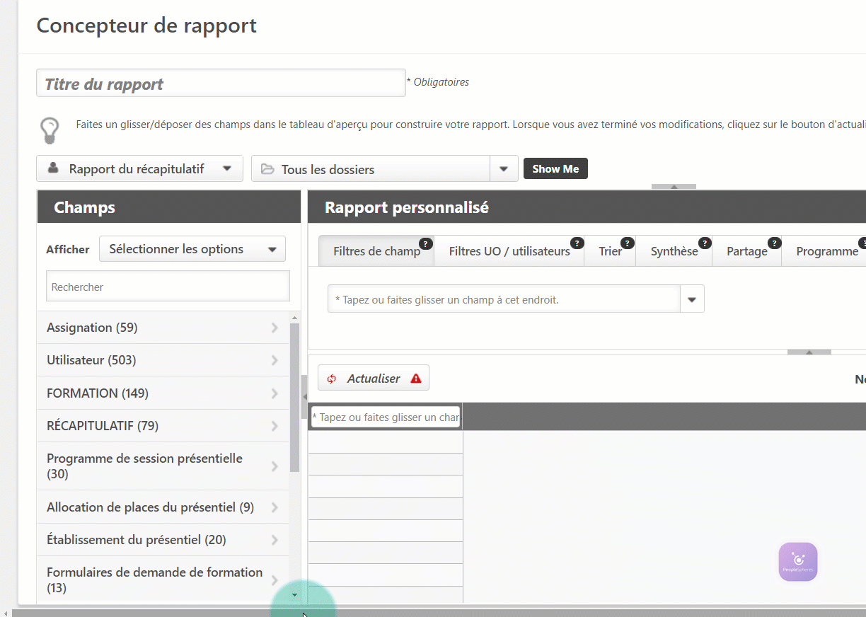 Ajout Champ_Rapport LMS